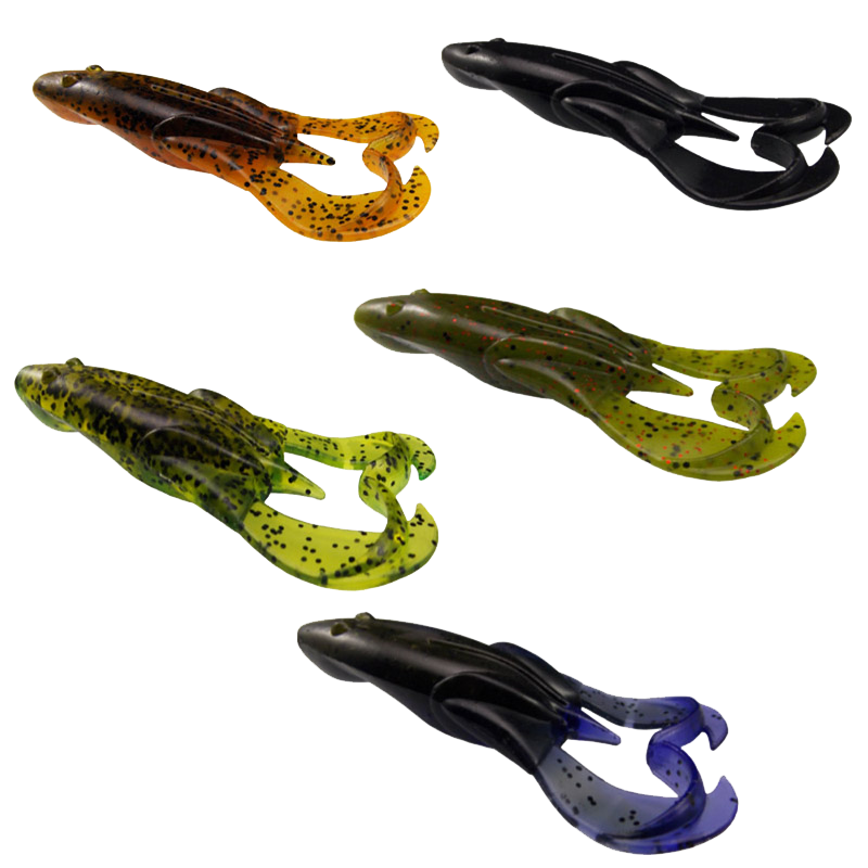 Fishing Equipment Ebay - ESFISESFISHING Flapper Frog 75mm 6pcs Top