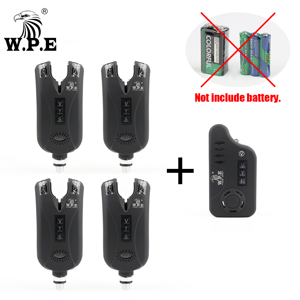 Fishing Equipment Ebay - W.P.E 4+1 Carp Fishing Bite Alarm