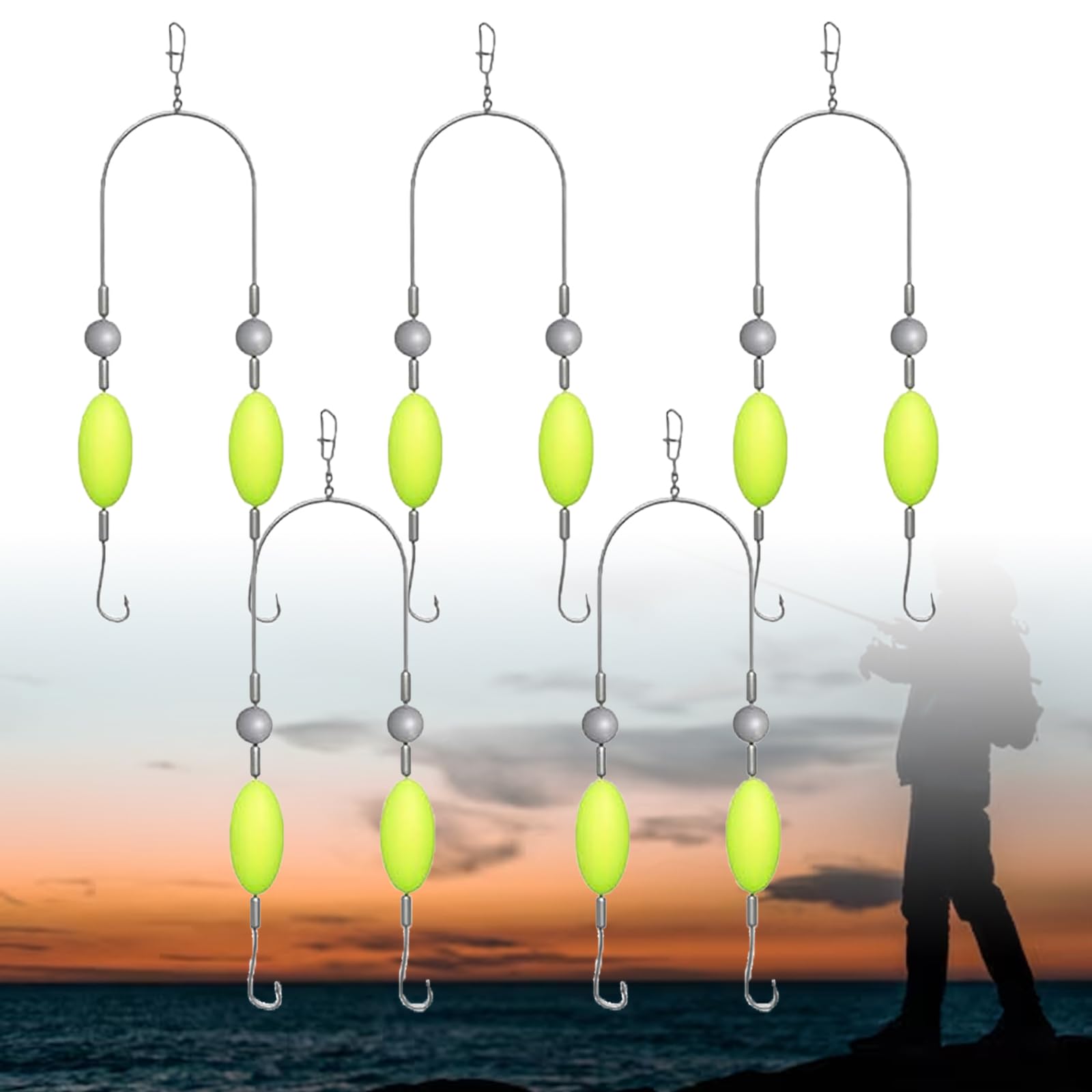 3/5/10Pcs Double Reverse Fishi - Fishing Equipment Ebay recension och pris