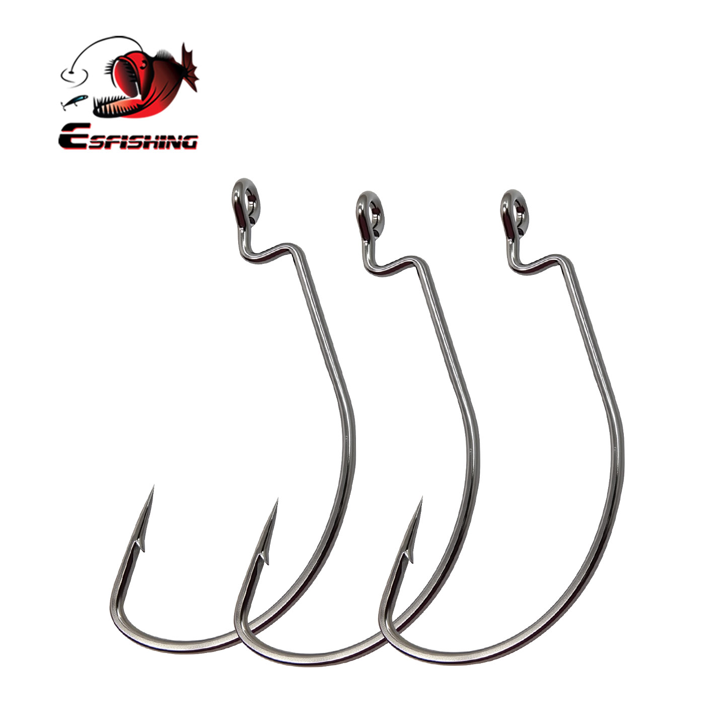 ESFISHING Offset Hook Carbon S - Fishing Equipment Ebay recension och pris