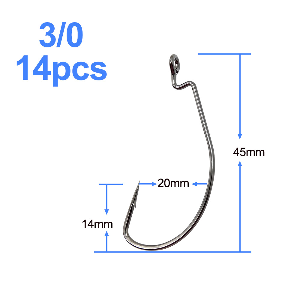 ESFISHING Offset Hook Carbon S - Fishing Equipment Ebay recension och pris