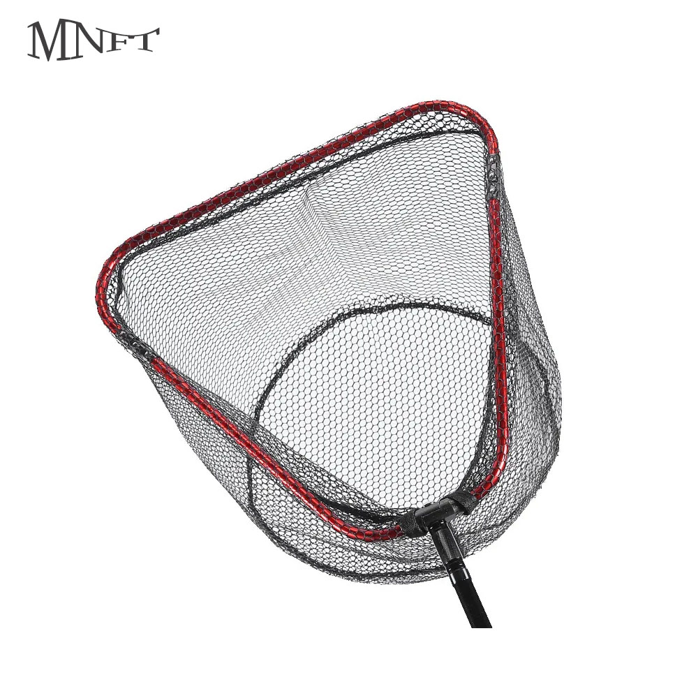 Aluminum Alloy Rubber Coated F - Landing Net Telescopic recension och pris