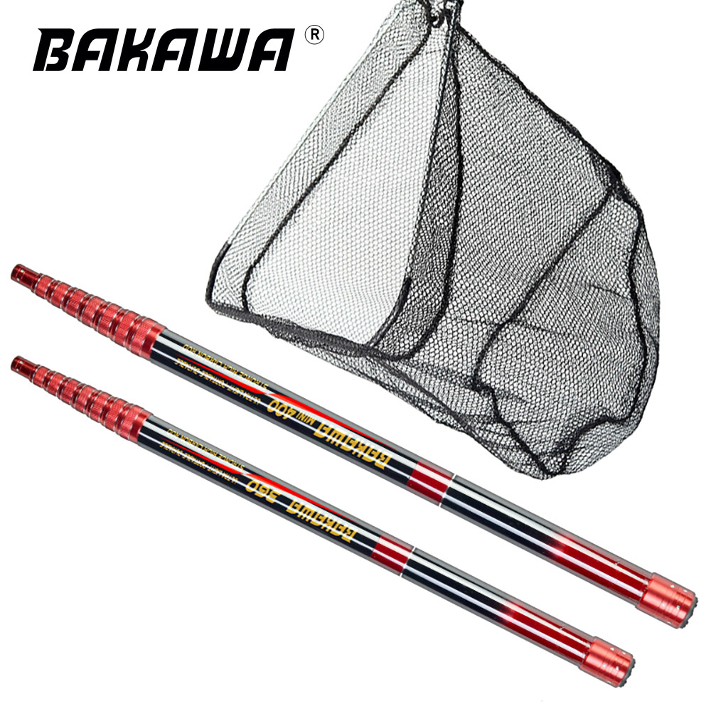 BAKAWA Fishing Net Telescoping - Landing Net Telescopic recension och pris