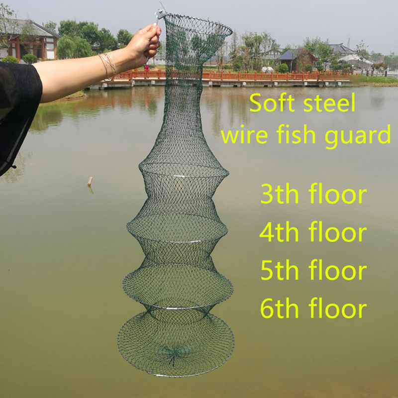 Fishing Net 3/4/5/6 Layers Fol - Landing Net Telescopic recension och pris