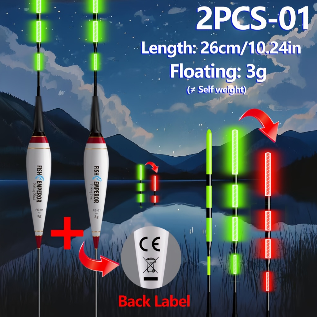 Bite Float 2PCS Intelligent co - Fishing Equipment Ebay recension och pris