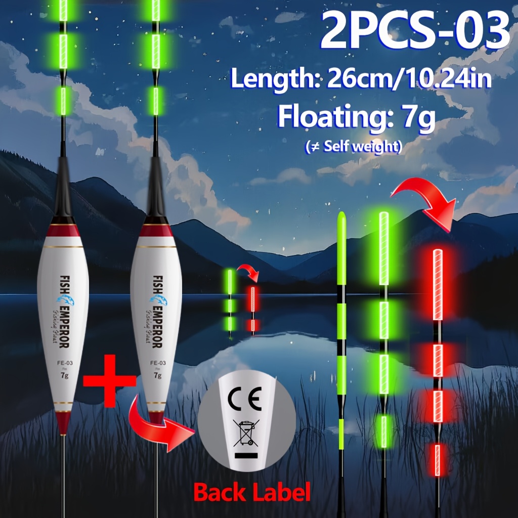 Bite Float 2PCS Intelligent co - Fishing Equipment Ebay recension och pris