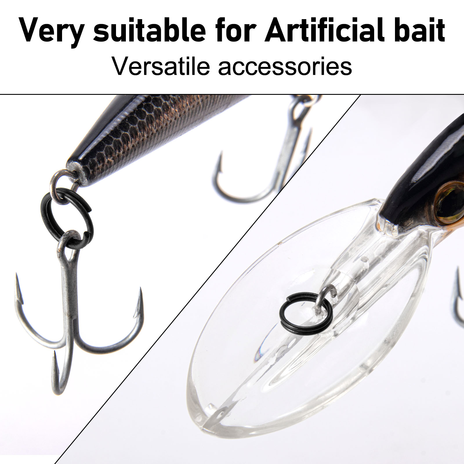 Fishing Lure Split Ring 3.5mm- - Fishing Equipment Basics recension och pris