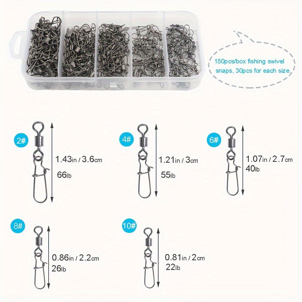 95/210 PCS Set Fishing Connect - Fishing Equipment Basics recension och pris
