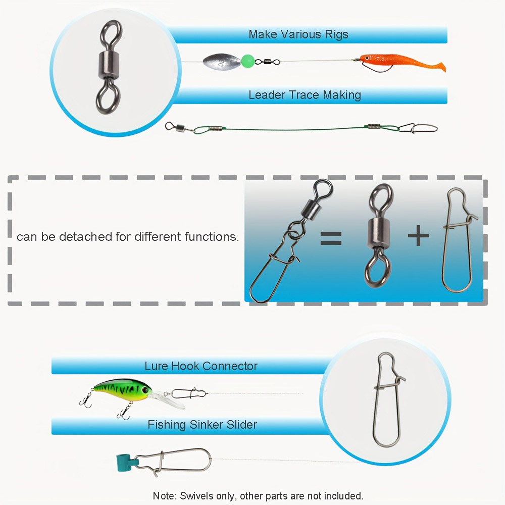 95/210 PCS Set Fishing Connect - Fishing Equipment Basics recension och pris