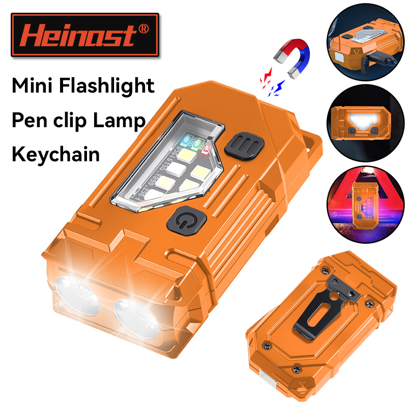Mini Keychain EDC Flashlight R - Fishing Headlamp recension och pris