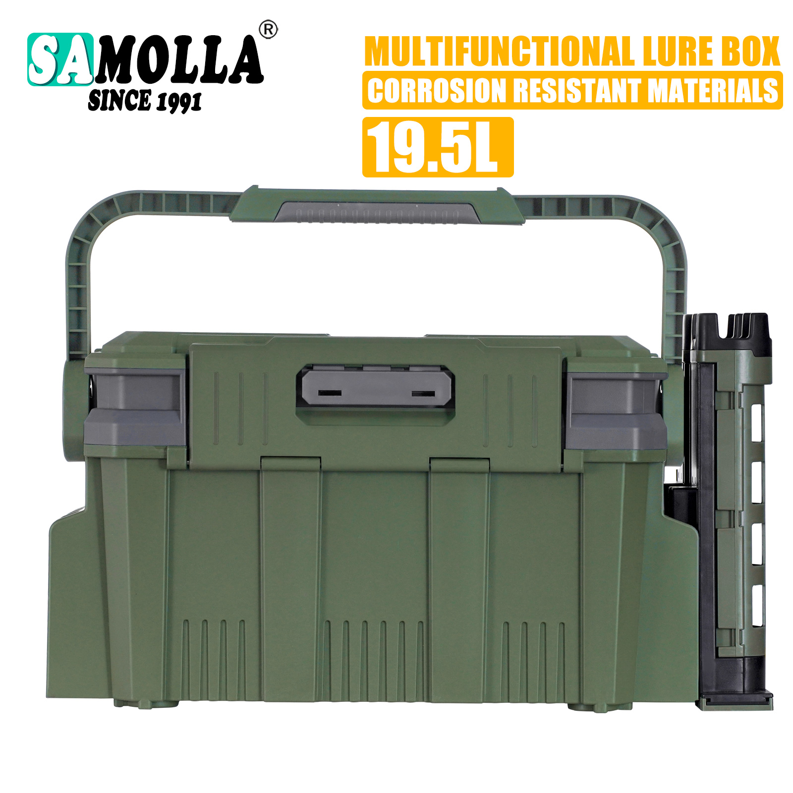 New Large Fishing Box Suit 19. - Fishing Equipment Kit recension och pris