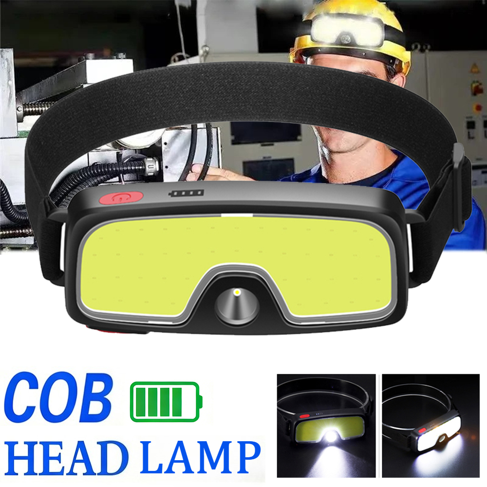 Powerful COB Headlamp Type-c/U - Fishing Headlamp recension och pris