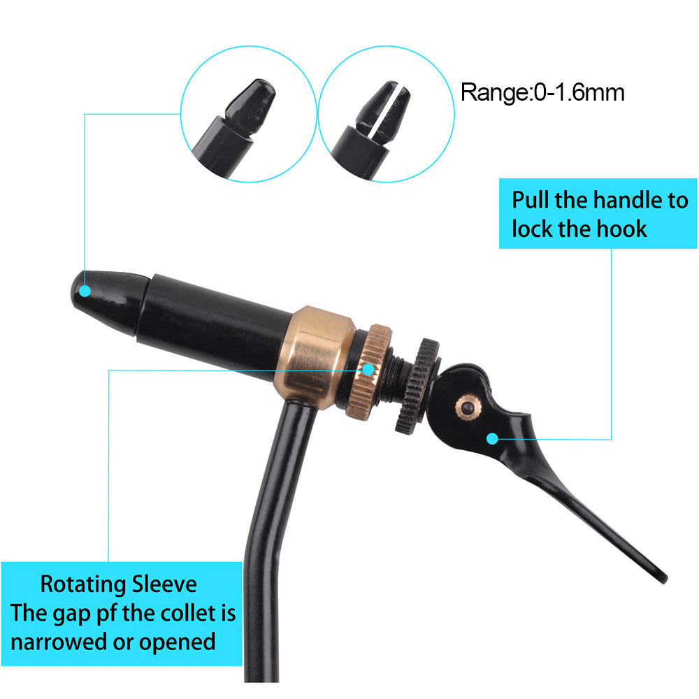 Rotary Fly Tying Vise Tool Saf - Fishing Equipment Kit recension och pris