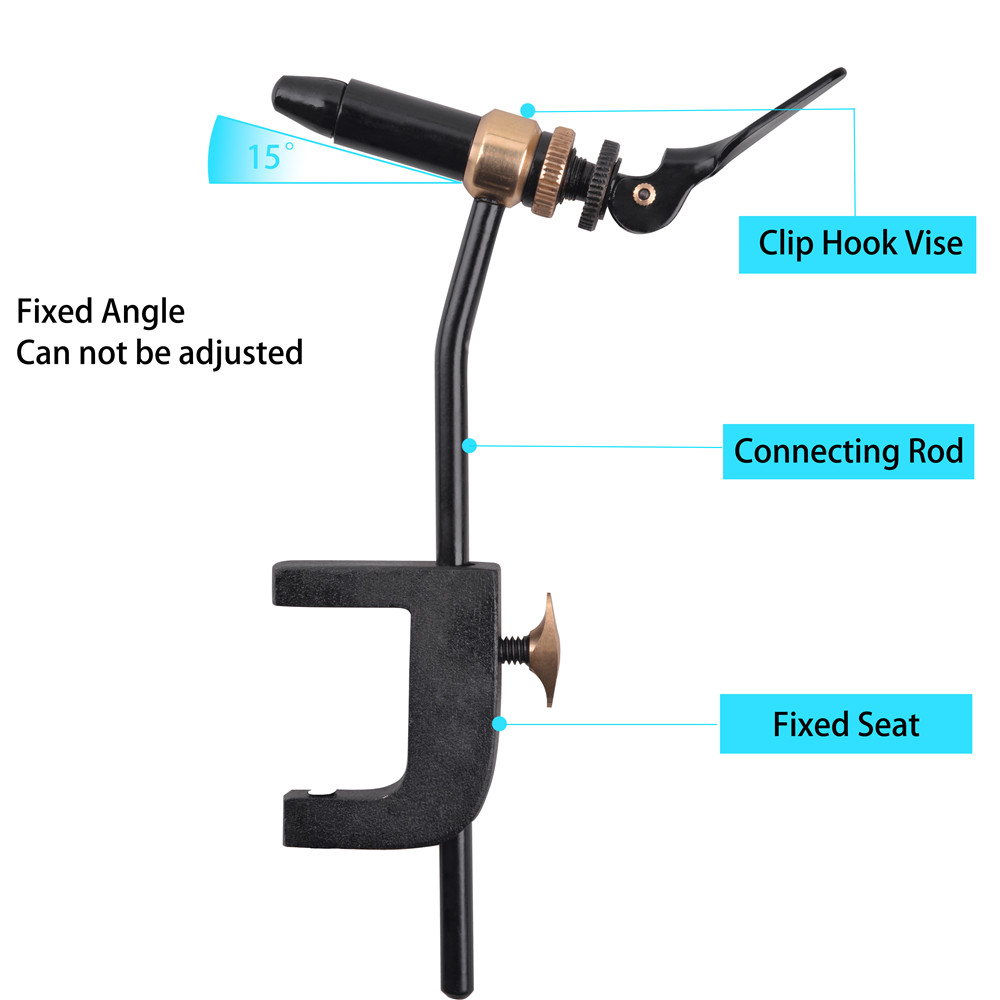 Rotary Fly Tying Vise Tool Saf - Fishing Equipment Kit recension och pris