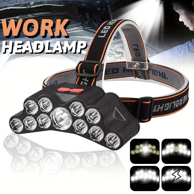 11 LED Headlamp Strong Light H - Fishing Headlamp recension och pris