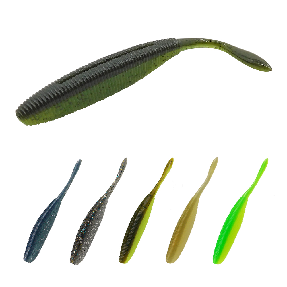 ESFISHING Drive Shad 100mm 8pc - Fishing Equipment Ebay recension och pris