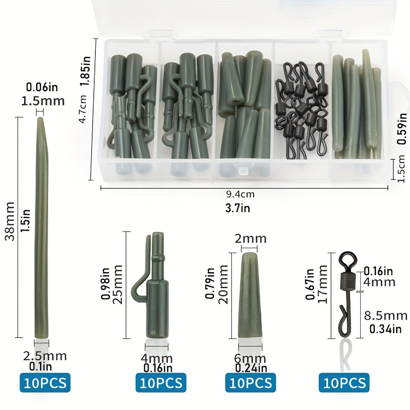 40pcs European Carp Fishing Ri - Fishing Equipment Ebay recension och pris