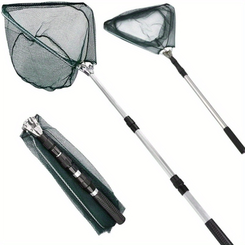 Foldable Triangle Fishing Land - Landing Net Telescopic recension och pris