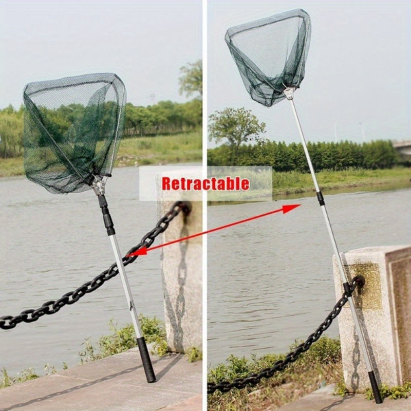 Foldable Triangle Fishing Land - Landing Net Telescopic recension och pris