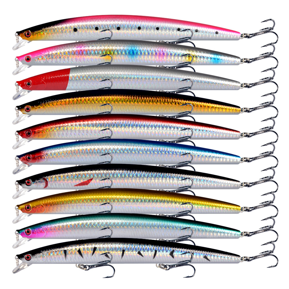 18cm 24g Minnow Fishing Lure L - Fishing Equipment Kit recension och pris