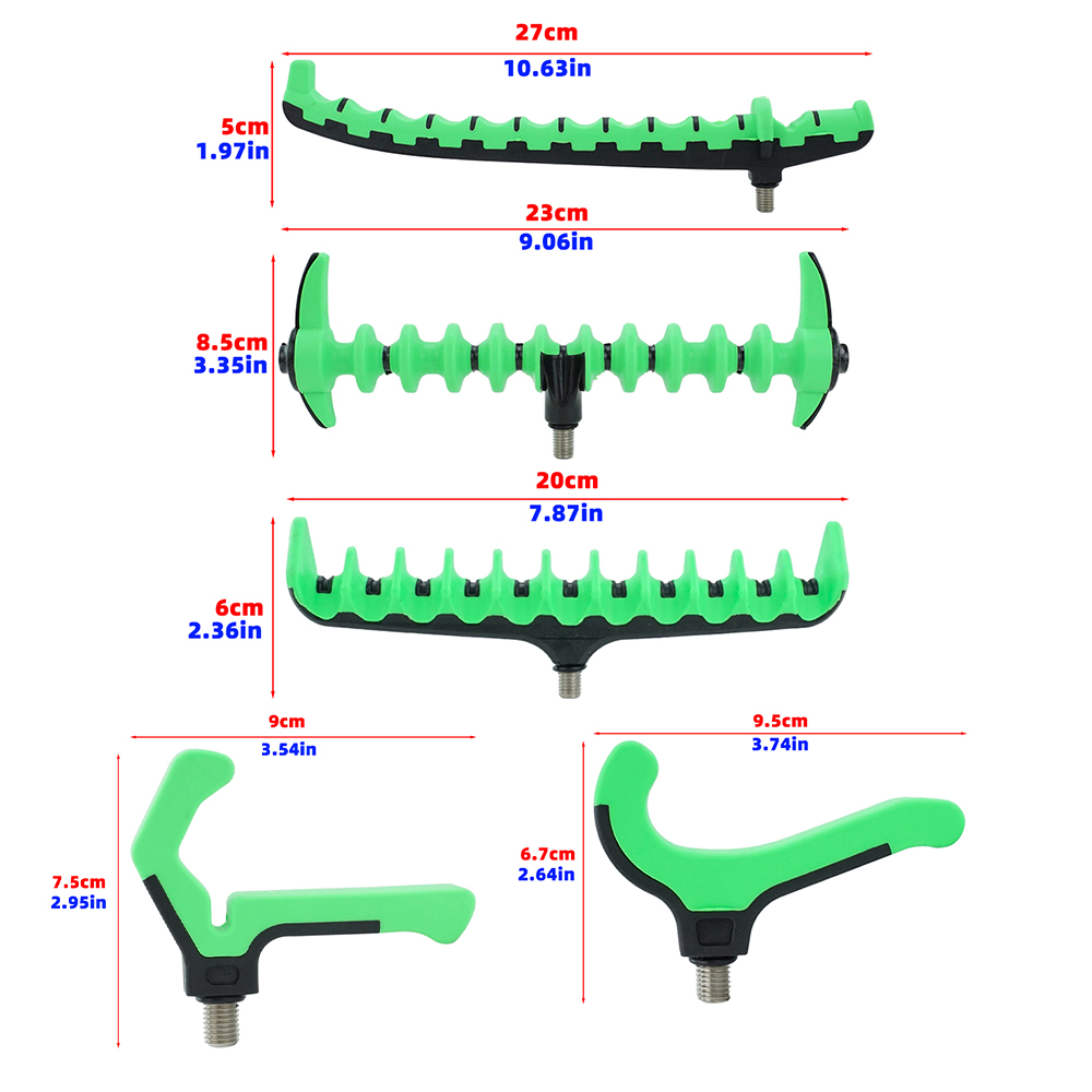 Hirisi Fishing Rod Rest Head,  - Fishing Rod Pod recension och pris
