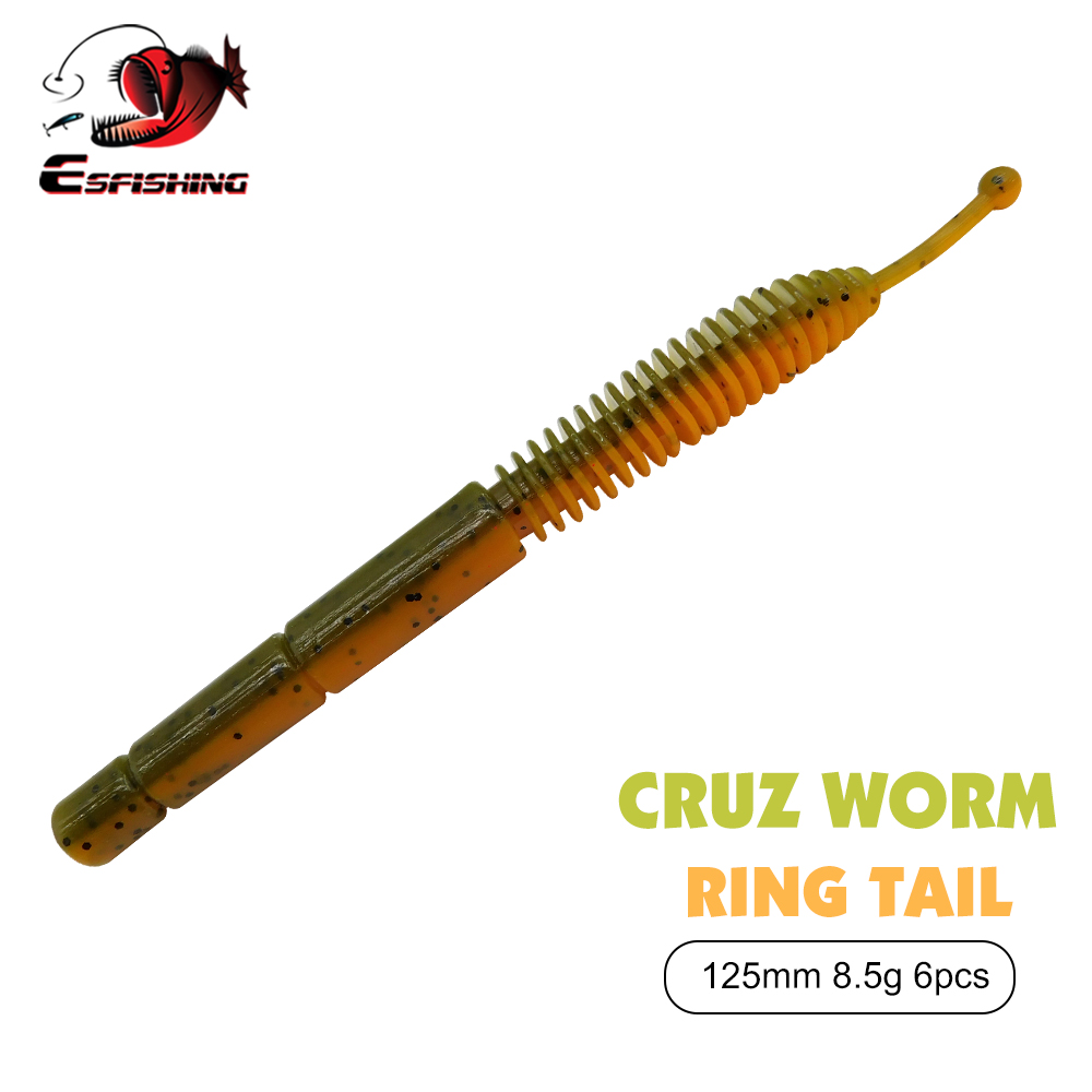 ESFISHING Soft Lure Cruz Worm  - Fishing Equipment Ebay recension och pris