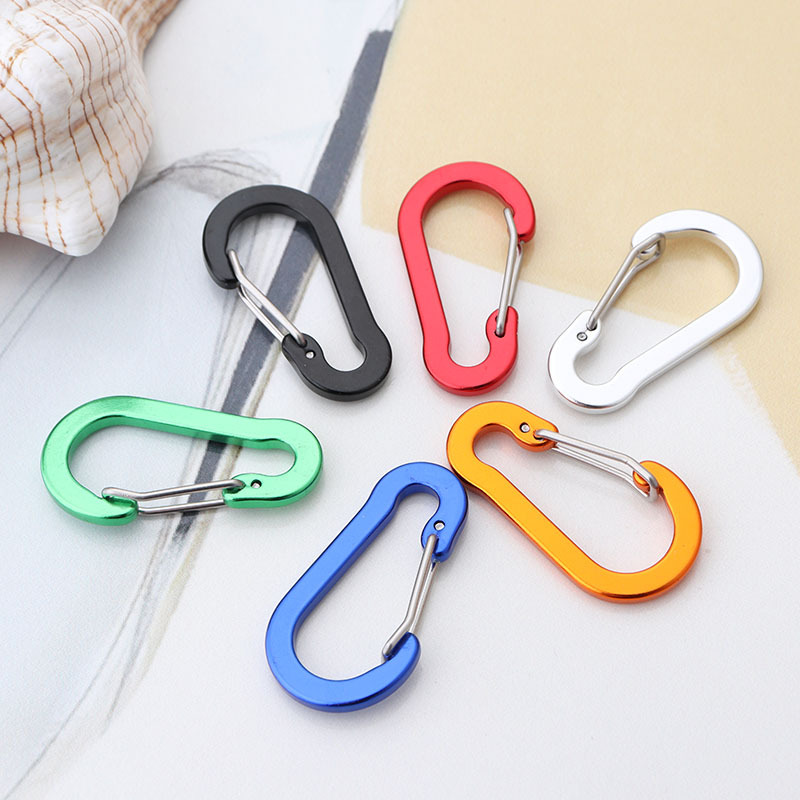 6pcs Carabiner Keychain Key Ch - Fishing Equipment Basics recension och pris