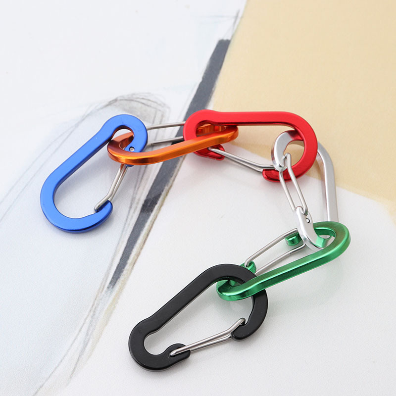 6pcs Carabiner Keychain Key Ch - Fishing Equipment Basics recension och pris