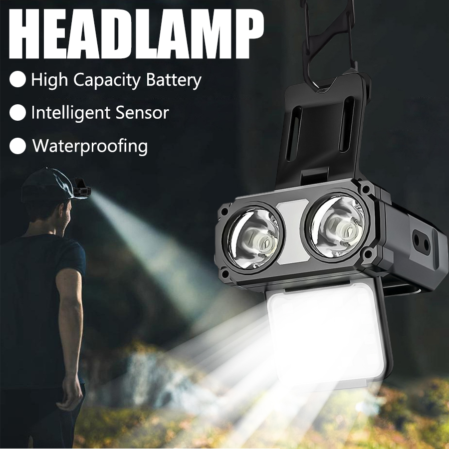 Sensor COB LED Headlamp Cap Cl - Fishing Headlamp recension och pris