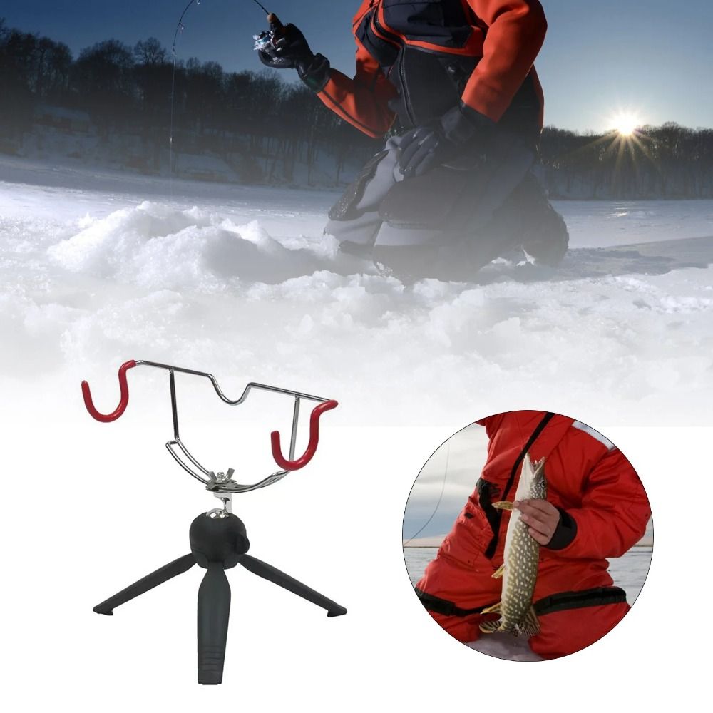 360° Adjustable Ice Fishing Ro - Fishing Rod Pod recension och pris