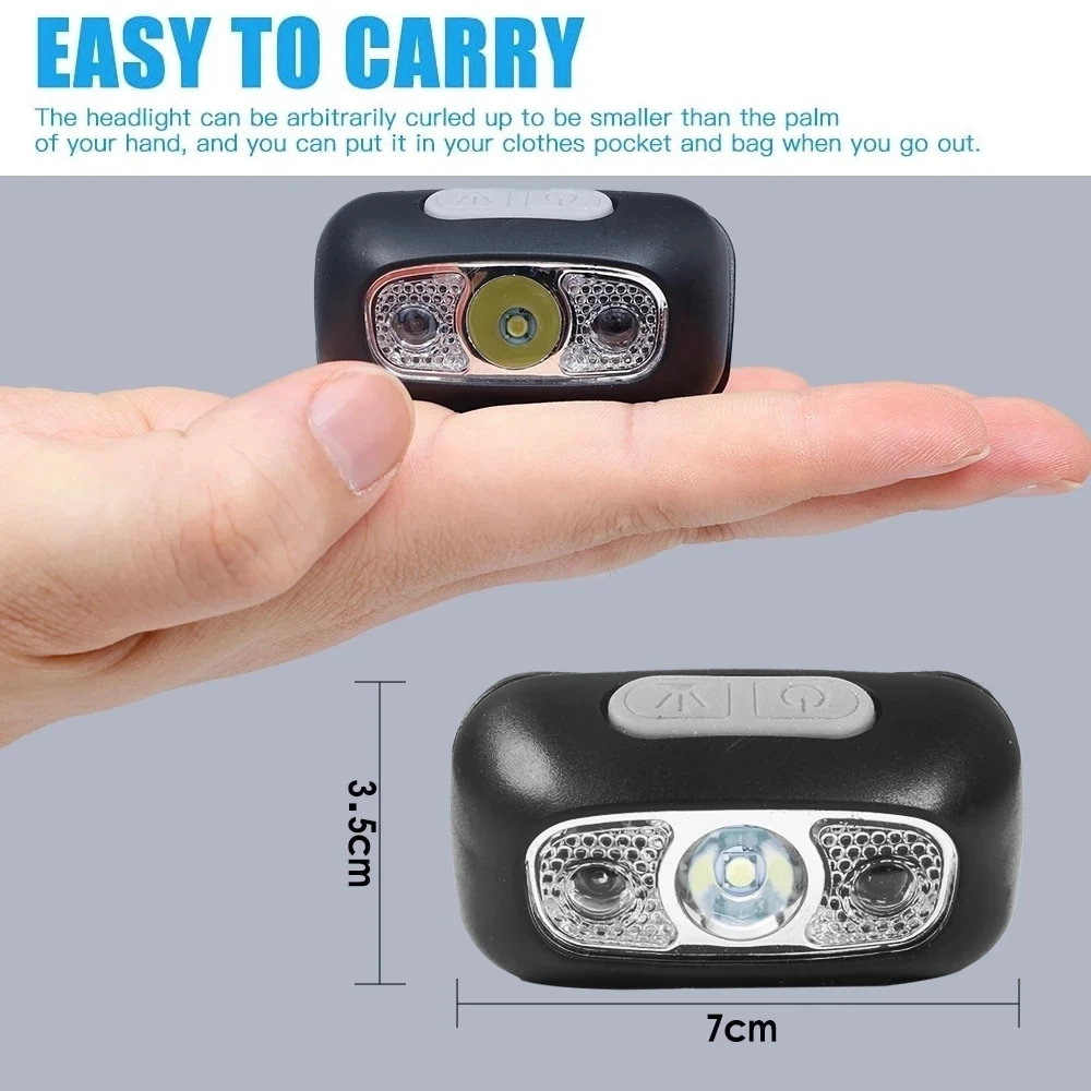 Strong Light Headlamp Portable - Fishing Headlamp recension och pris