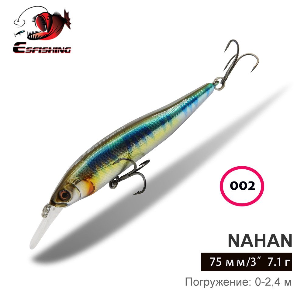 ESFISHING Wobble Hard Lure NAH - Fishing Equipment Ebay recension och pris