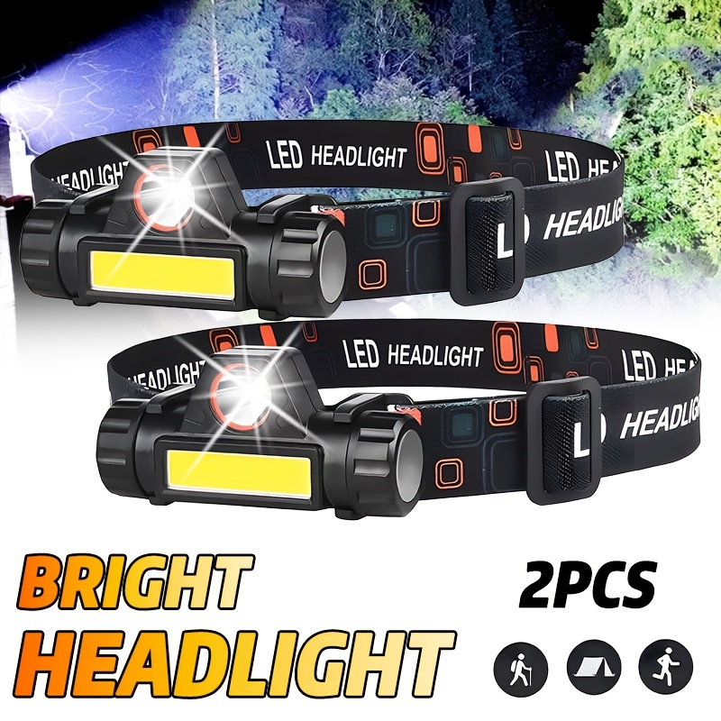 Rechargeable COB LED USB Headl - Fishing Headlamp recension och pris