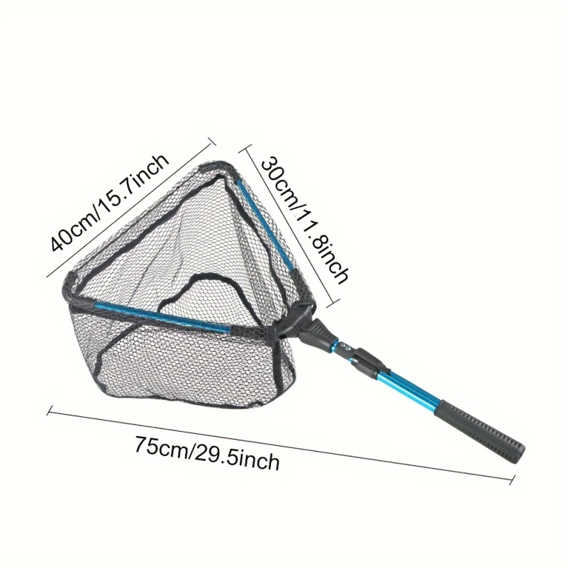 1pc Fishing Net Aluminum Alloy - Landing Net Telescopic recension och pris