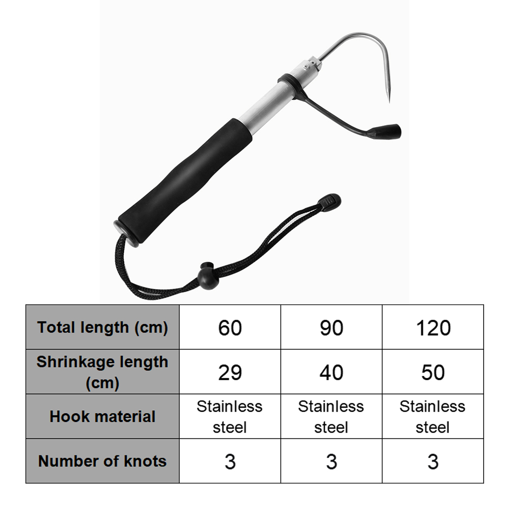 L#/M#/S# Telescopic Gaff Ice F - Landing Net Telescopic recension och pris